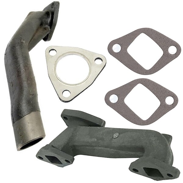 Aic Replacement Parts 736218M1 Exhaust Manifold Kit Fits Massey Ferguson 4 Cyl Diesel 165 30 3165 736218M1-GASKET-ELBOW - main
